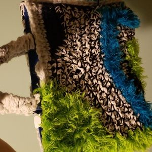 New. Unique Handcrafted bag . Lined with pocket